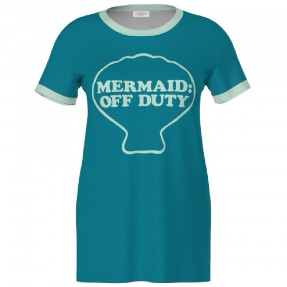 LuLaRoe Mermaid Off Duty Liv Tee